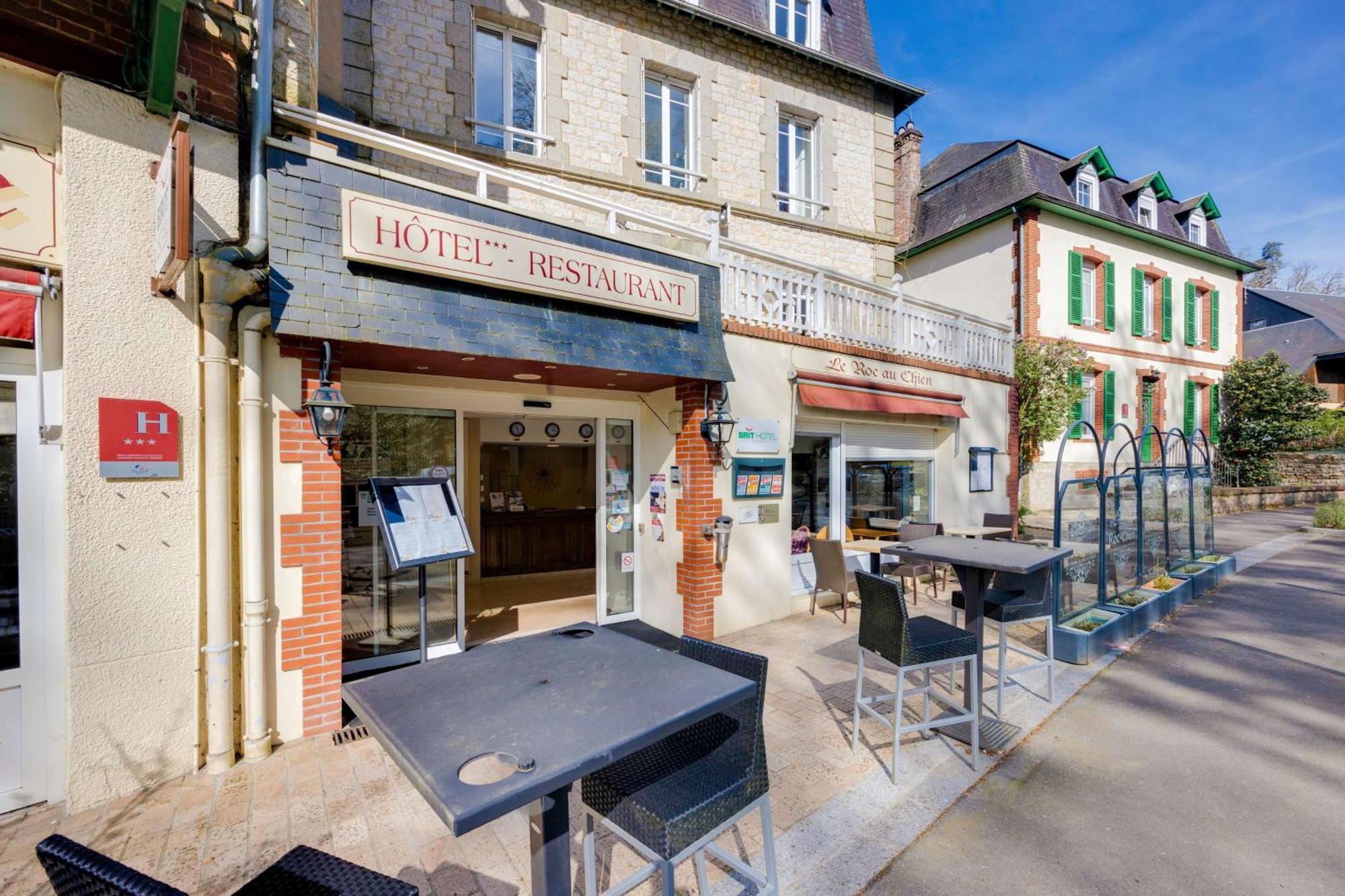 Brit Hotel & Spa Le Roc Au Chien Bagnoles de l'Orne Normandie Екстер'єр фото