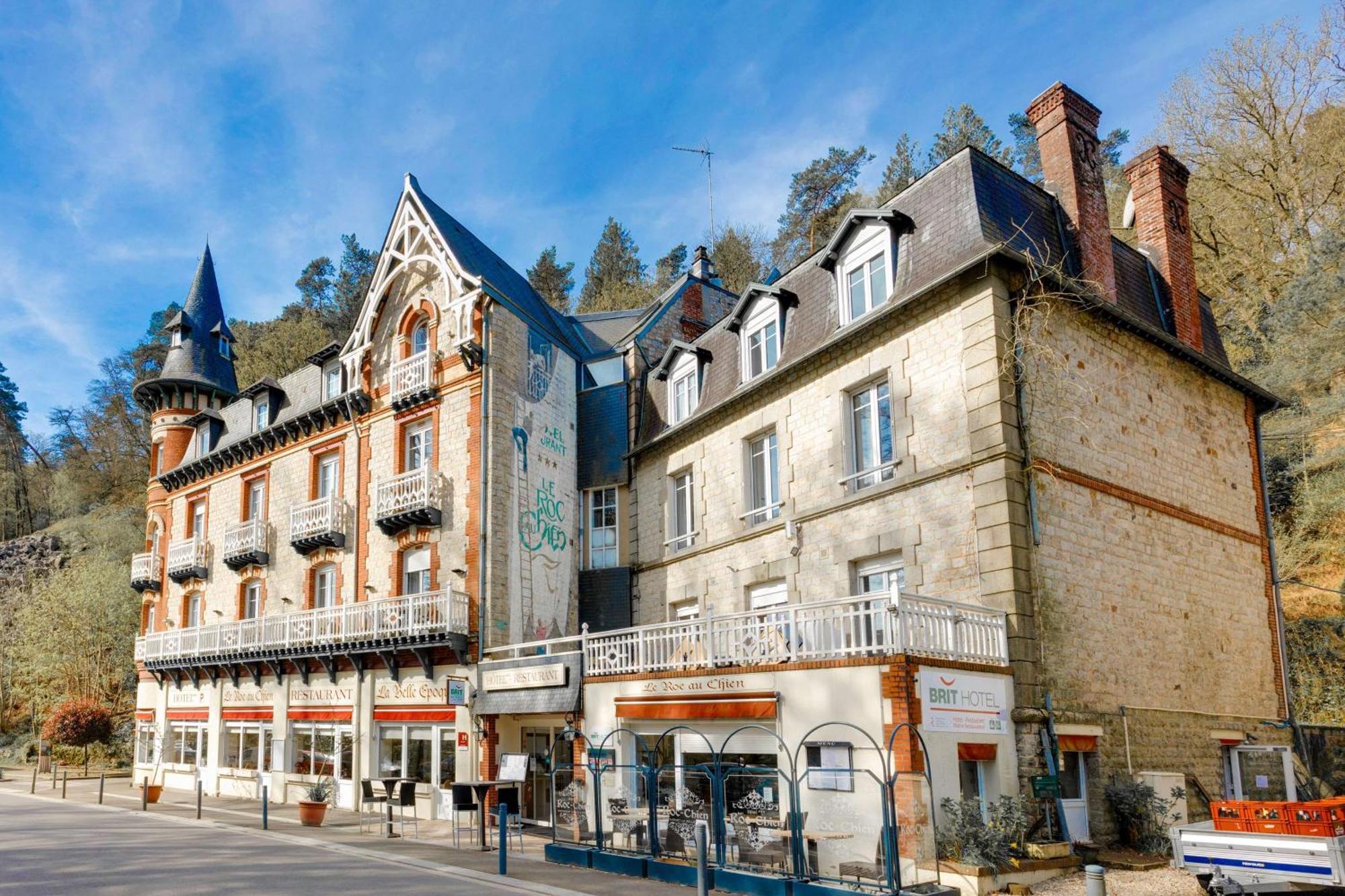 Brit Hotel & Spa Le Roc Au Chien Bagnoles de l'Orne Normandie Екстер'єр фото
